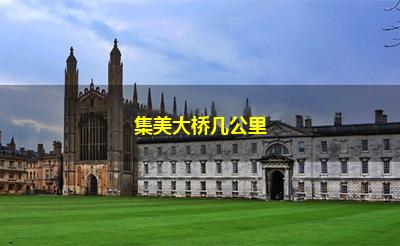 集美大桥几公里