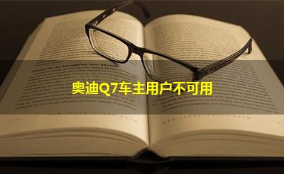 奥迪Q7车主用户不可用