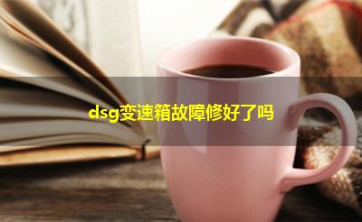 dsg变速箱故障修好了吗