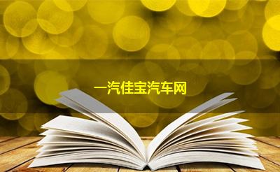 一汽佳宝汽车网