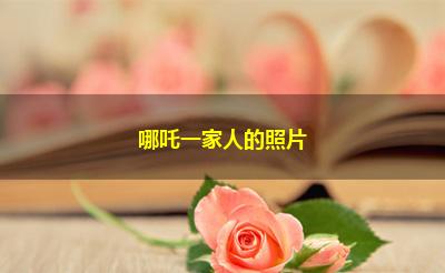 哪吒一家人的照片