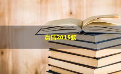 豪情2015款